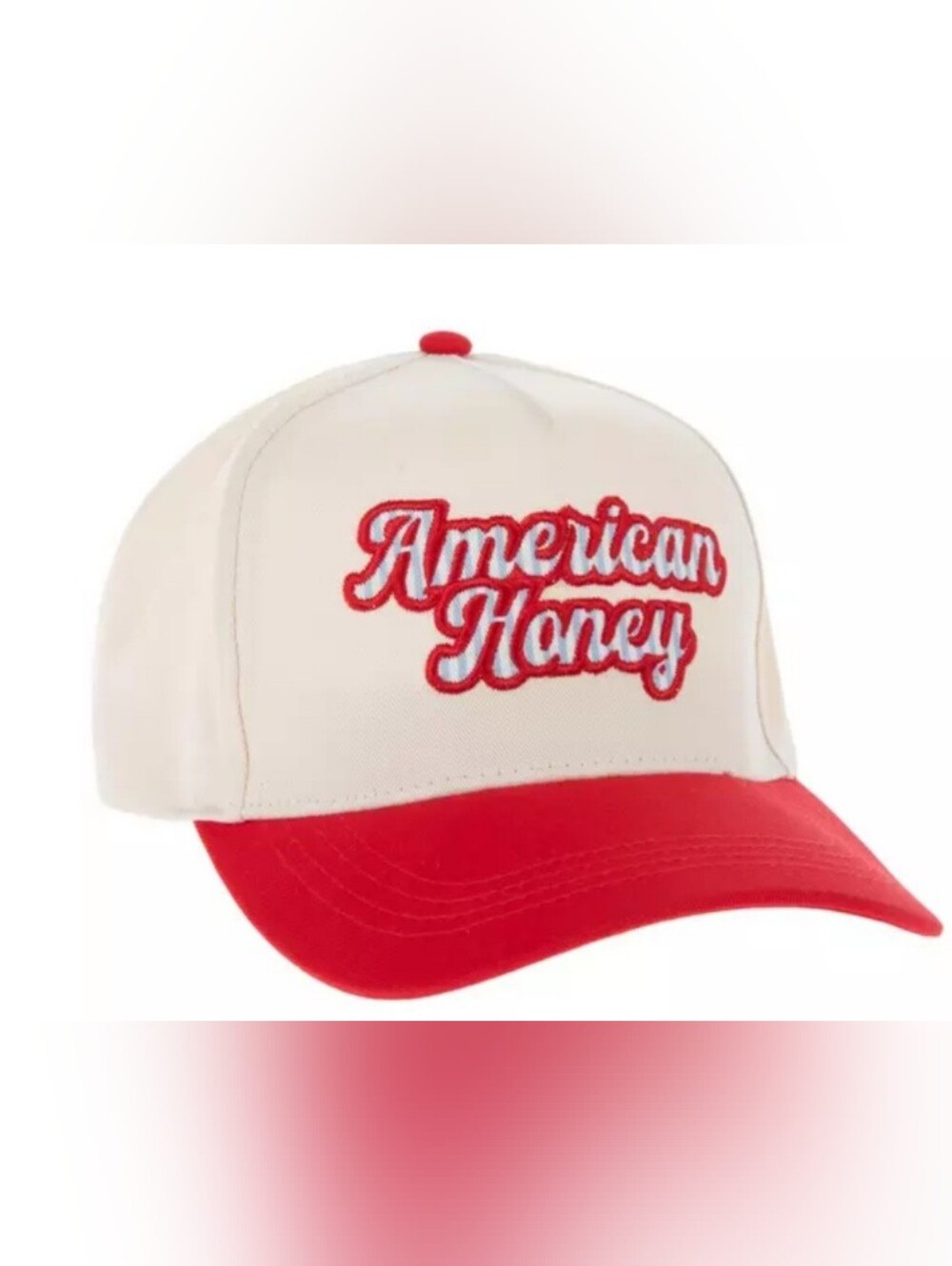 American Honey Red & White Trucker Hat